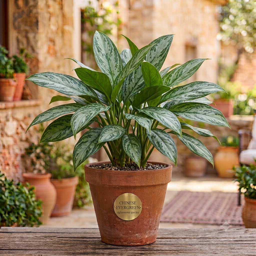 Chinese Evergreen (Silver)