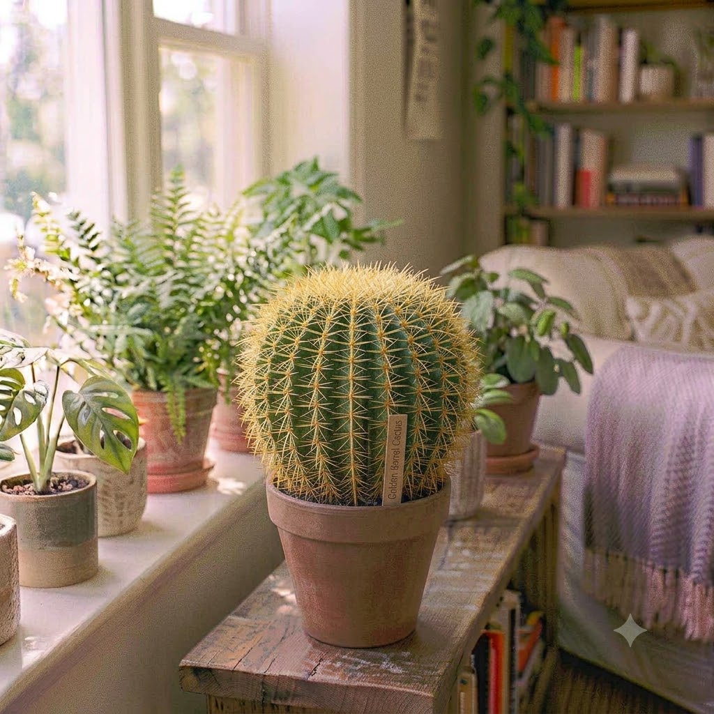 Barrel Cactus (Golden)