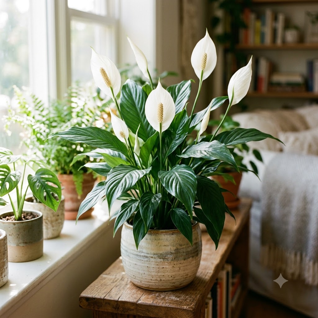Peace Lily (Spathiphyllum)